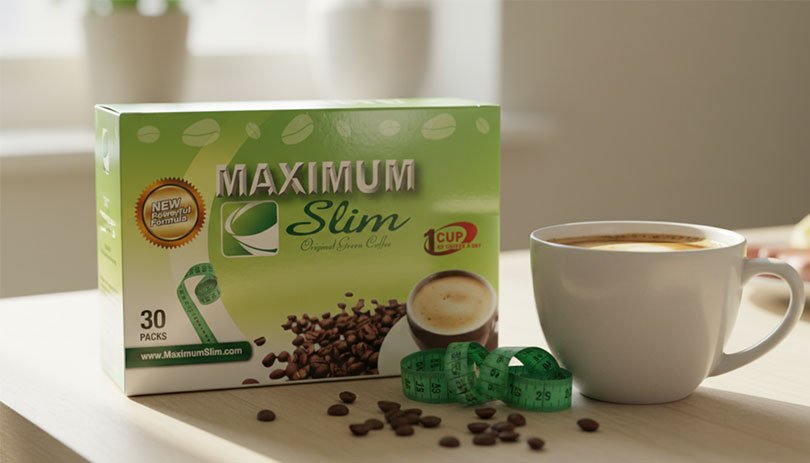 Maximum Slim Green Coffee box