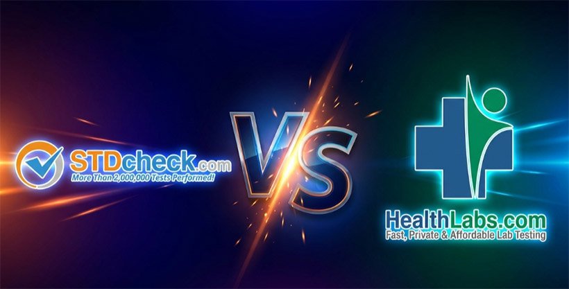 STDcheck vs HealthLabs